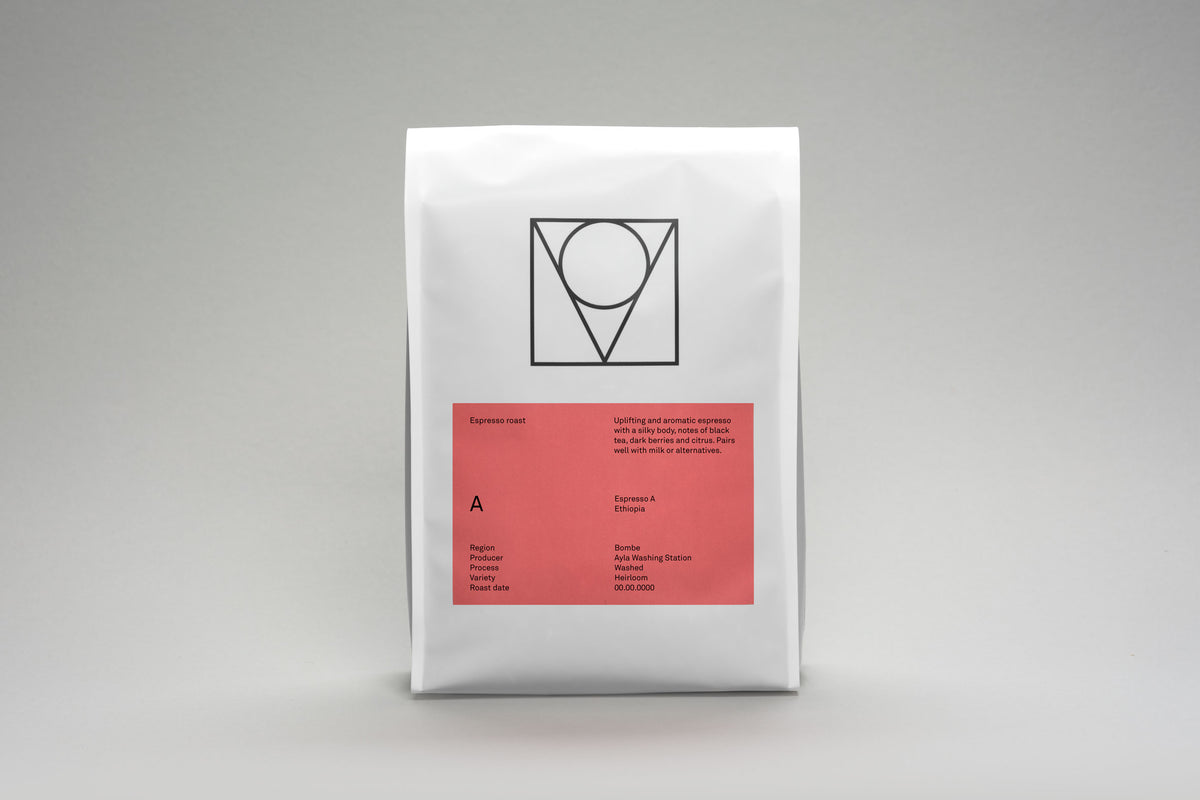 MOK Coffee Espresso A Ethiopia bag
