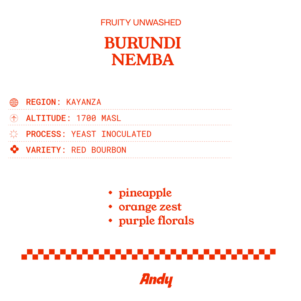 Burundi Nemba – Andy Roasters