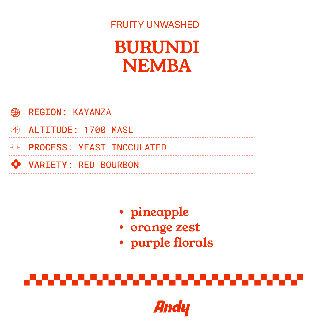 Burundi Nemba – Andy Roasters