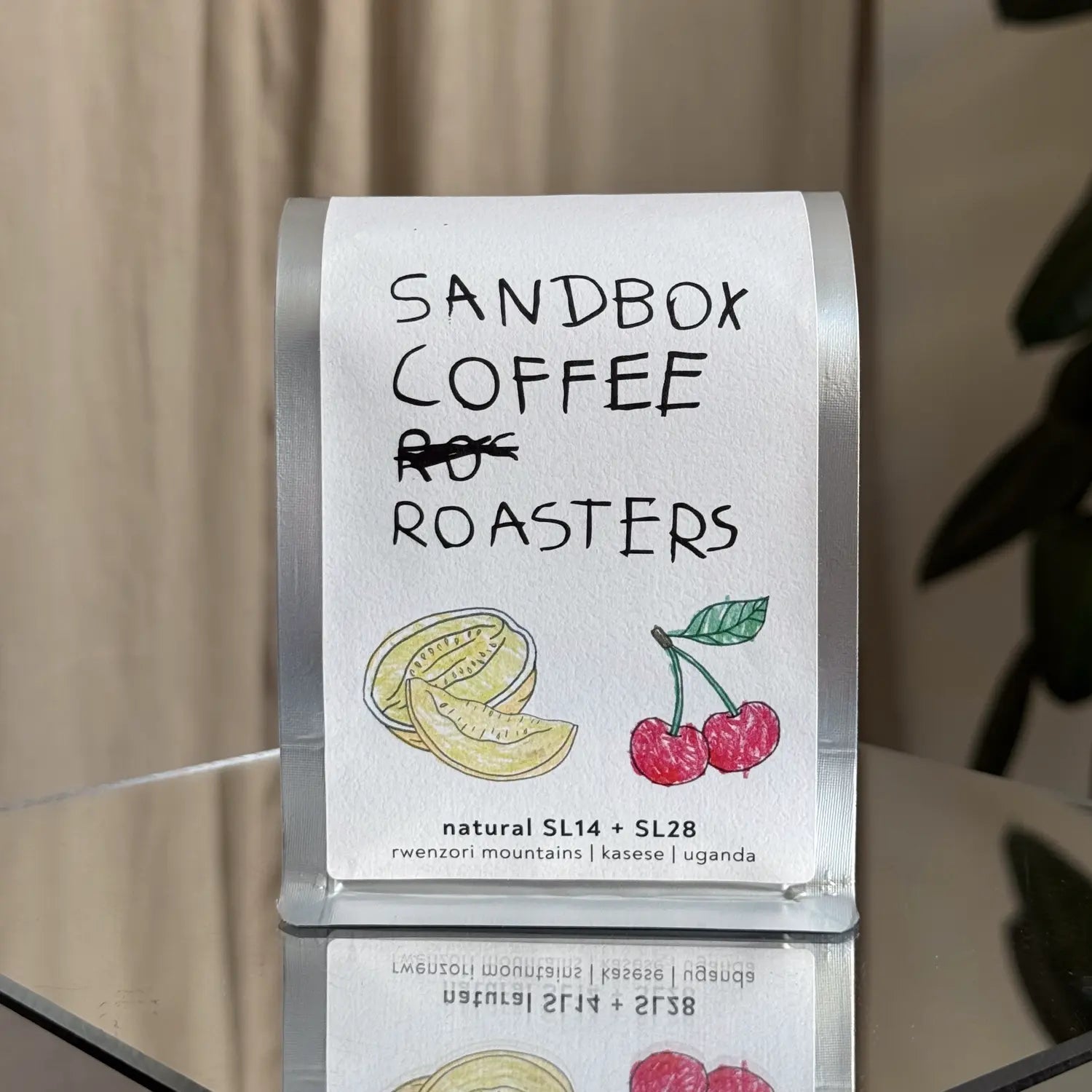 Sandbox Coffee Natural SL14+SL28 Uganda bag