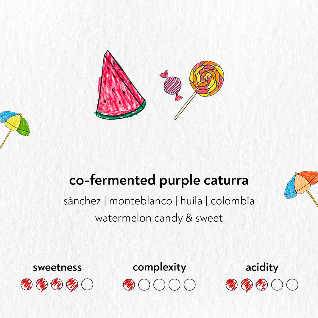 Omni, Watermelon Co-fermented Purple Caturra (Sandbox)
