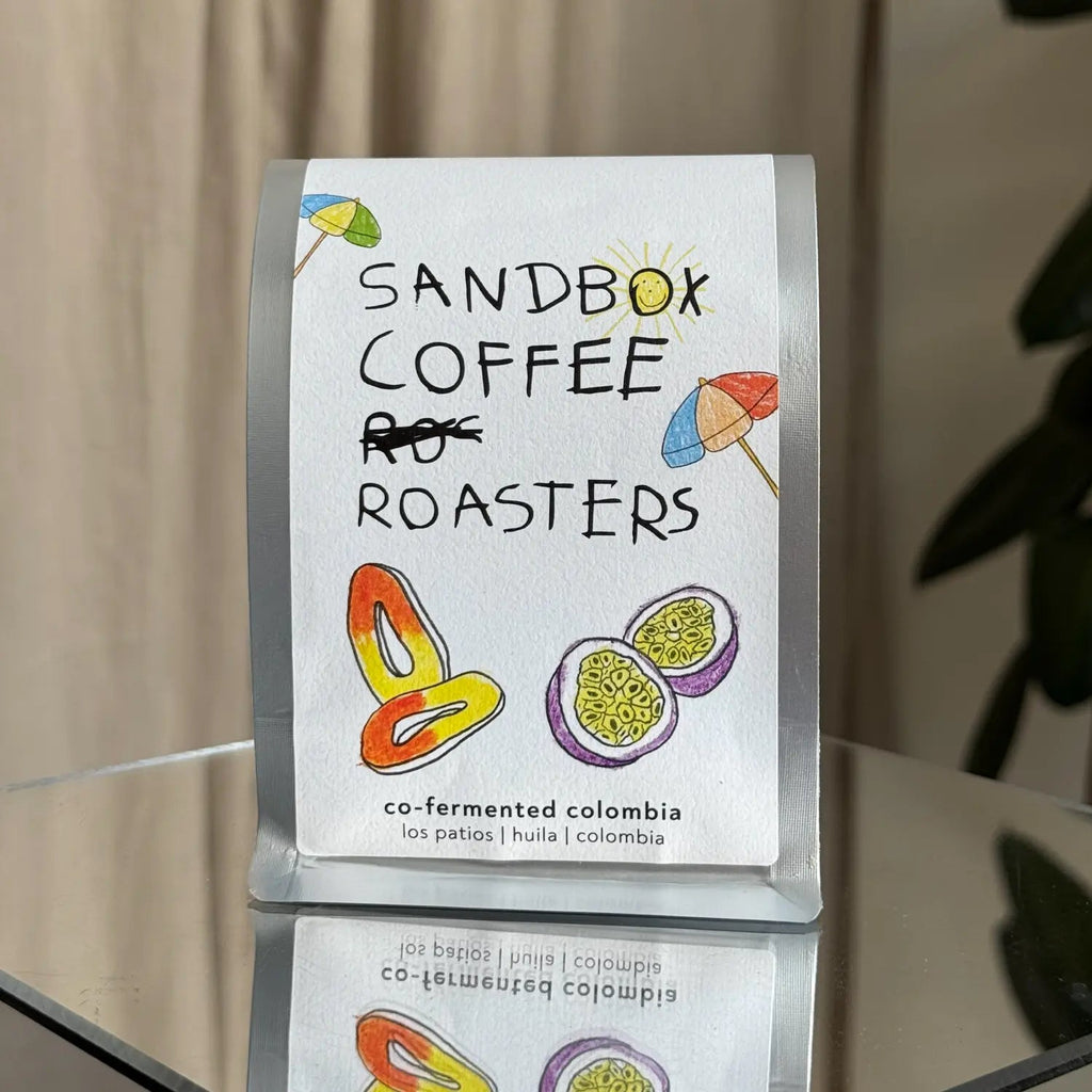Sandbox Coffee Peach Co-fermented Colombia bag