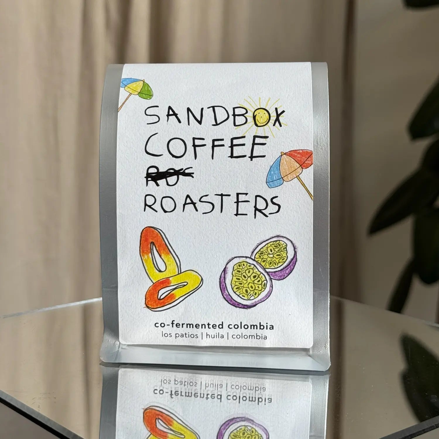 Sandbox Coffee Peach Co-fermented Colombia bag