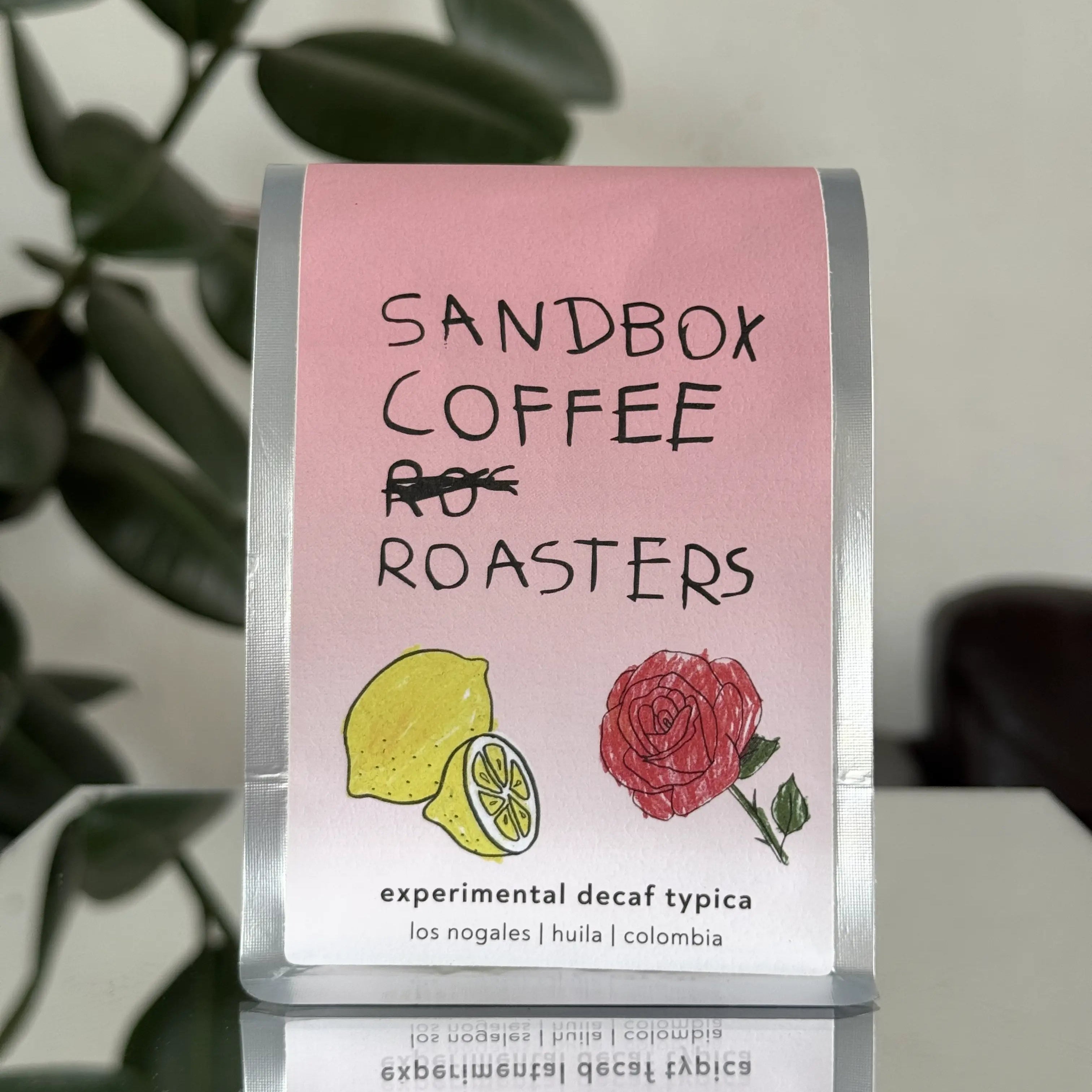 Sandbox Coffee Experimental Decaf Typica bag