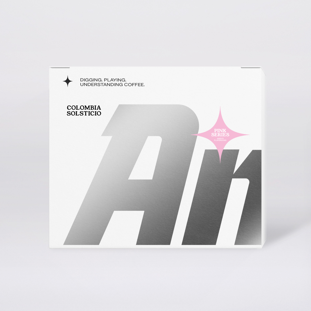 Colombia Solsticio Pink Series coffee bag – Andy Roasters