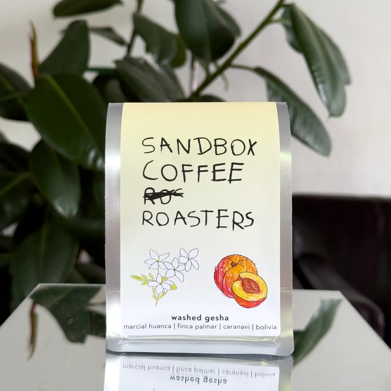 Washed Gesha Bolivia coffee bag – Sandbox Coffee